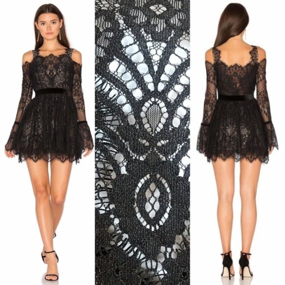 Majorelle Courtney Dress in Black